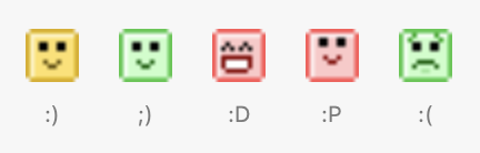 Gmail emoticon pack preview